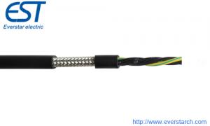 FXP30-CY 4芯0.75平方 屏蔽單護(hù)套高柔性拖鏈動力電纜